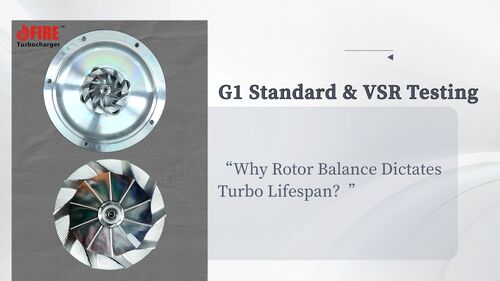Latest company news about Warum die Rotorbalance die Turbo-Lebensdauer diktiert: Verständnis der G1-Standard- und VSR-Prüfung